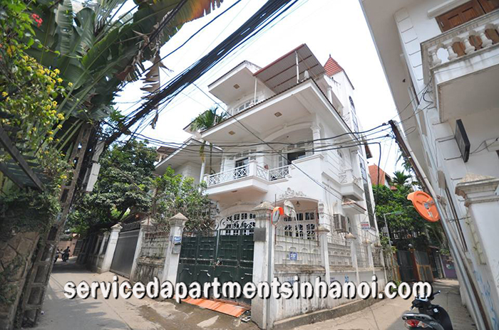 Stunning villa for rent in Dang Thai Ma street, Tay Ho