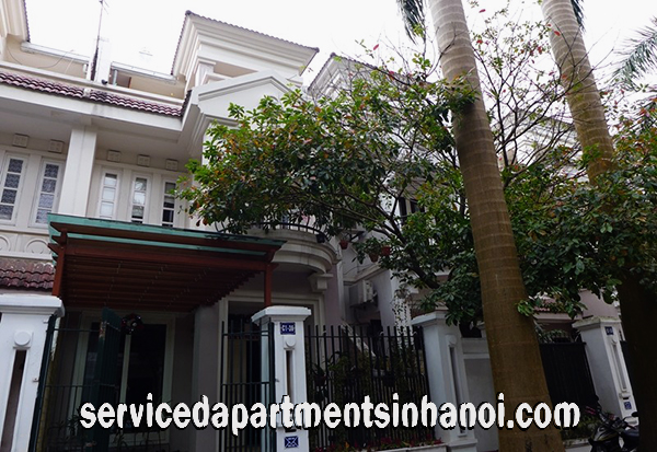 Four Bedroom Villa for rent in Block C1, Ciputra Hanoi, Ready for a Big family living