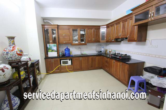 High Floor Three Bedroom Apartment Rental in 93 Lo Duc Street, Hai Ba Trung