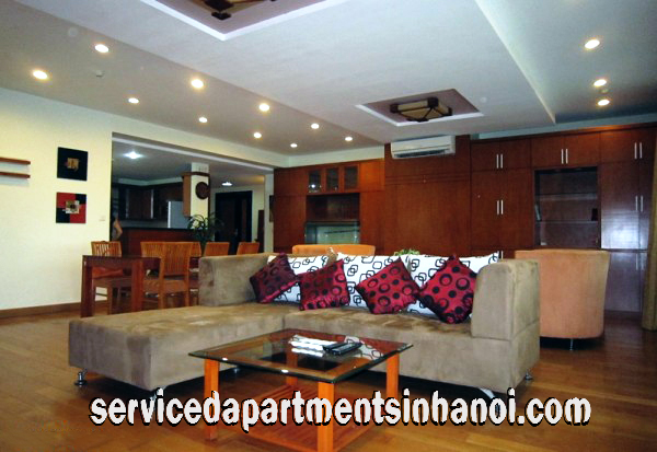 High Quality Fully Furnished Three bedroom Apartment for rent in E1 Building, Ciputra area