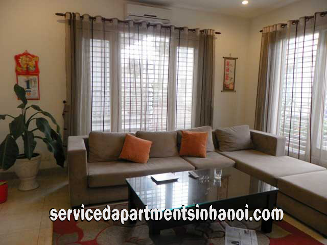 Modern furnished Four bedroom Apartment Rental in Nui Truc str, Ba Dinh