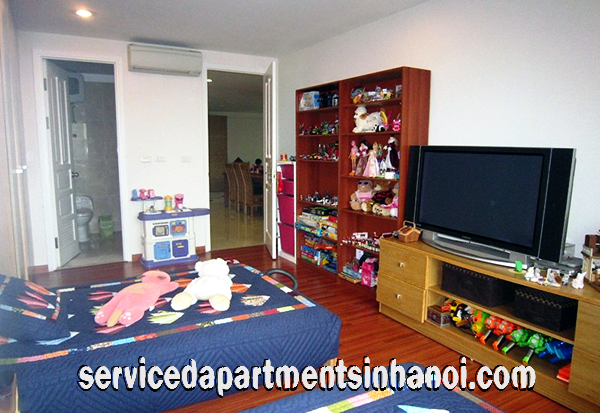 Spacious Fully furnished Four bedroom Apartment Rental in Ciputra, Tay Ho area