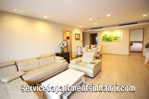 Spacious Modern Three Bedroom Apartment Rental in Sky City Building, Dong Da