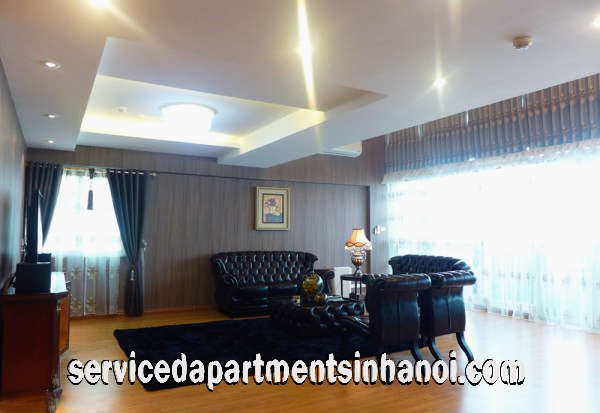Spacious Three Bedroom  PentHouse Apartment for rent in P2 Ciputra, Tay Ho