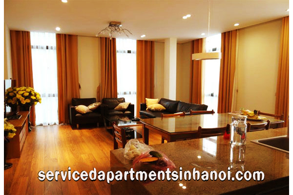 Two bedroom apartment Rental in Hoan Kiem, Partly Furnishings