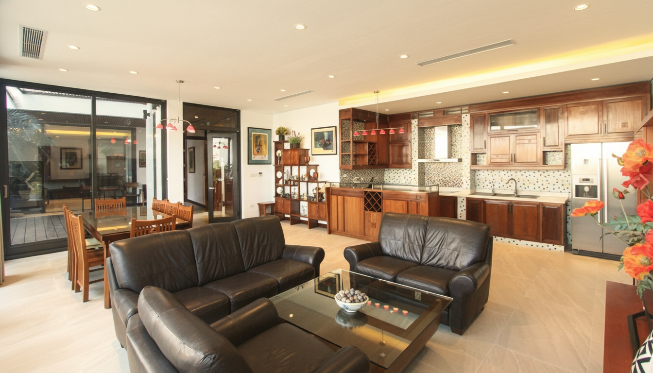 Luxurious resort-like apartment with lake view for lease in Tay Ho, Ha Noi