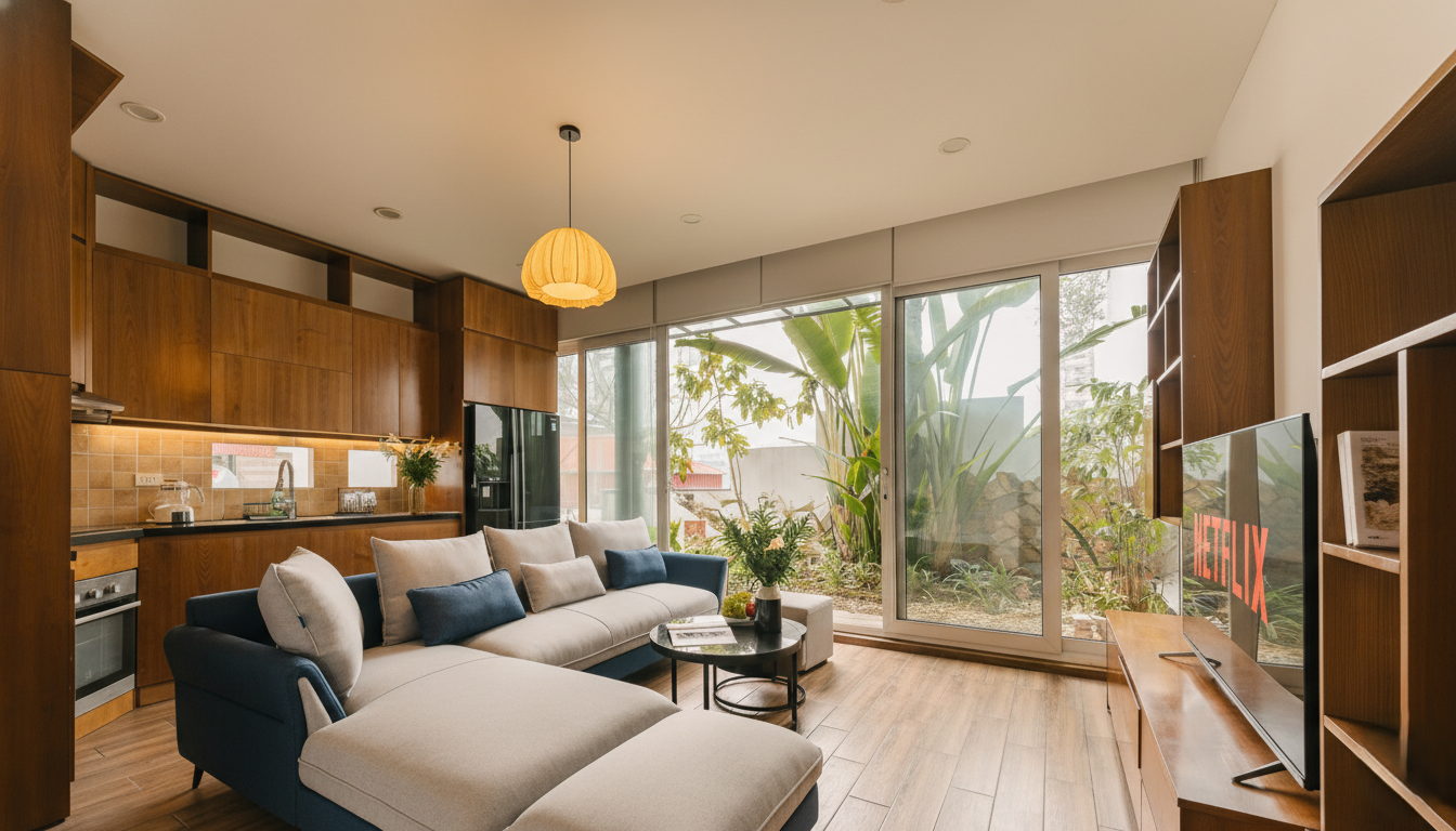 3-Bedroom Apartment for Rent Near Viet Xo Park, Hai Ba Trung District 