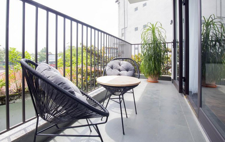 A trendily decorated 02 BR Apartment Rental in Xuan Dieu str, Tay Ho