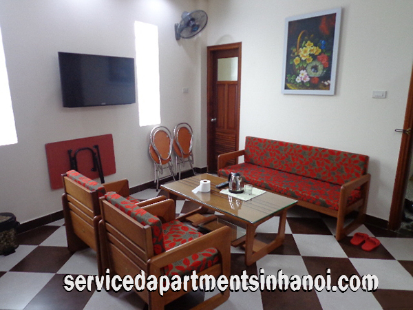 Apartment for rent in Dao Tan str, Ba Dinh, Close to Lotte Tower