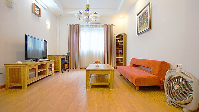 *Artistic Modern Three Bedroom Apartment Rental In Xuan Dieu Area, Tay Ho district*