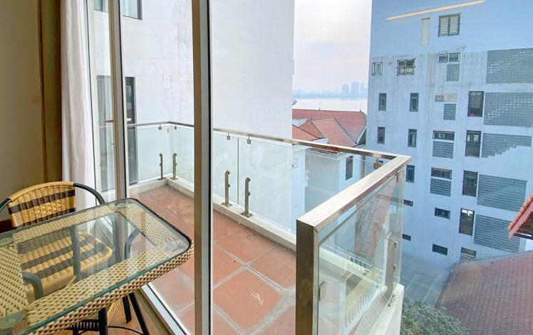 Balcony & Open View 02 BR Apartment Rental in Tu Hoa str, Tay Ho