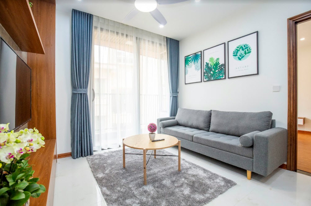 Beautiful 02 BR Serviced Apartment Rental in To Ngoc Van str, Tay Ho