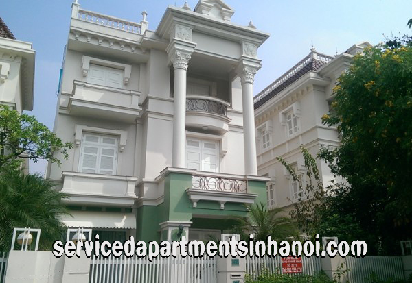 Beautiful Four Bedroom Villa for rent in CIputra International Hanoi