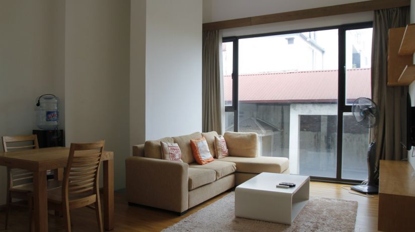 Beautiful One Bedroom Apartment Rental in Pham Huy Thong str, Ba Dinh
