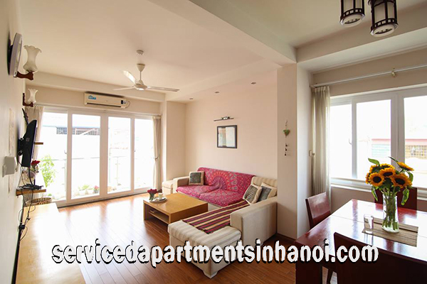 Beautiful Spacious Two Bedroom Apartment Rental in Center of Ba Dinh