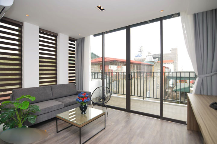 Beautiful View & Modern 1 BR Apartment In Doi Can Str Ba Dinh, Relax Location  