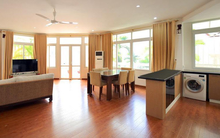 Big Balcony & Spacious Two bedroom apartment in Tay Ho District, High Quality Furniture
