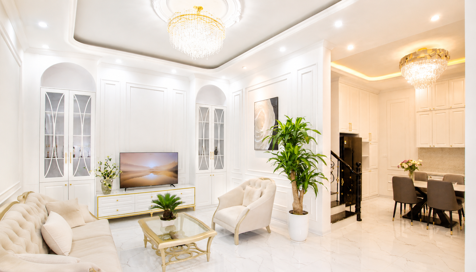 More space, more privacy in new modern  04 BR House for rent in Thuy Khue str, Ba Dinh