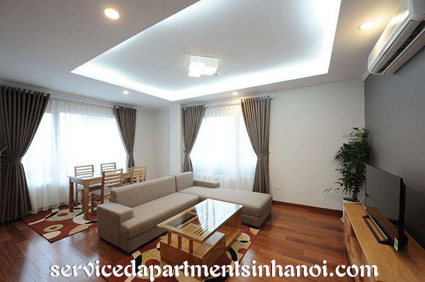 Luxury One Bedroom Apartment for rent in Dao Tan street, Ba Dinh.