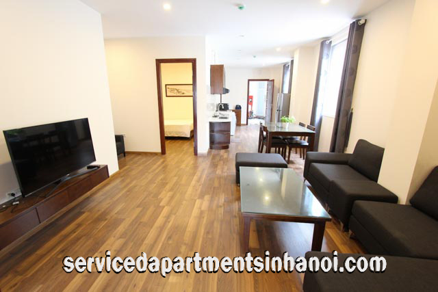 New 2 bedroom Apartment with Big Balcony for rent near Ngo Quyen str, Hai Ba Trung
