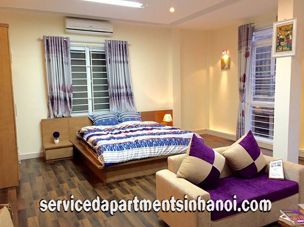 Brand New Apartment for rent in Van Cao street, Ba Dinh