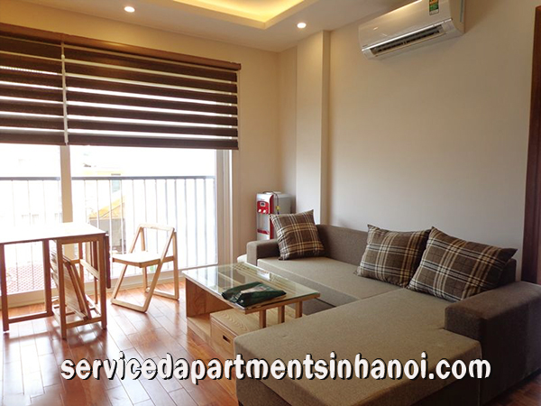 Brand New Bright One bedroom apartment in Kim Ma Str, Ba Dinh