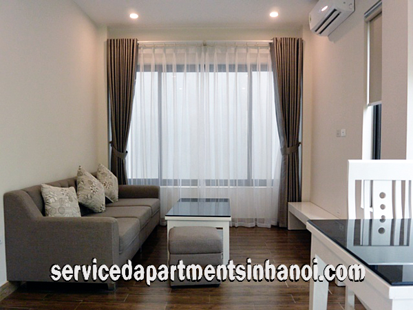 Bright & Contemporary One Bedroom Apartment Rental in To Ngoc Van street, Tay Ho