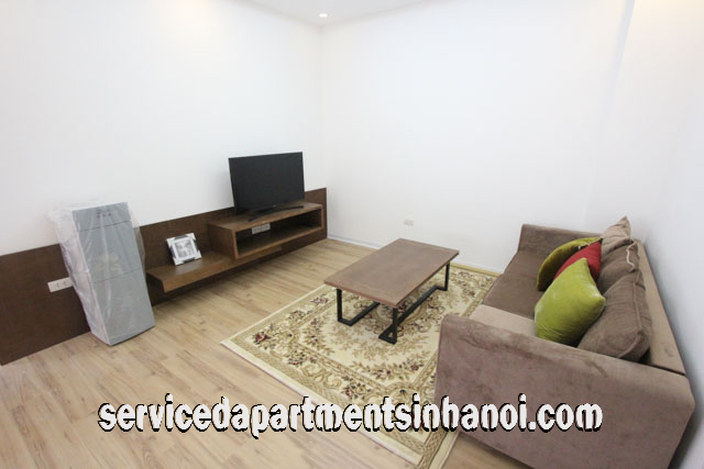 Brand New One Bedroom Apartment Rental in Van Cao str, Ba Dinh, Modern Amenities