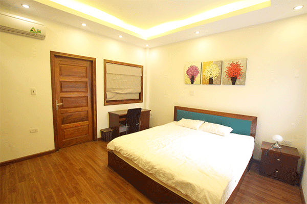 Modern one bedroom flat rental in Van Cao, Ba Dinh, Quiet area, Not far from Lotte Center