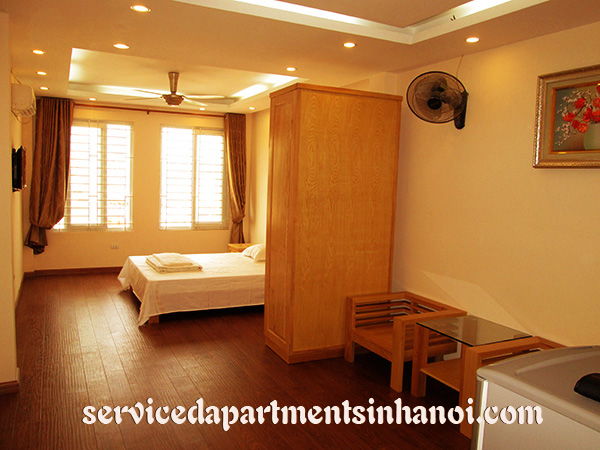Brand new rental apartment in Tran Duy Hung street, full services