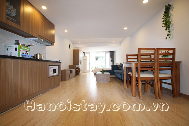 Brand New Serviced Apartment Rental in Linh Lang street, Center of Ba Dinh