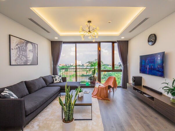 Breathtaking Views from this Amazing 03 BR Apart Rental in Trinh Cong Son str, Tay Ho