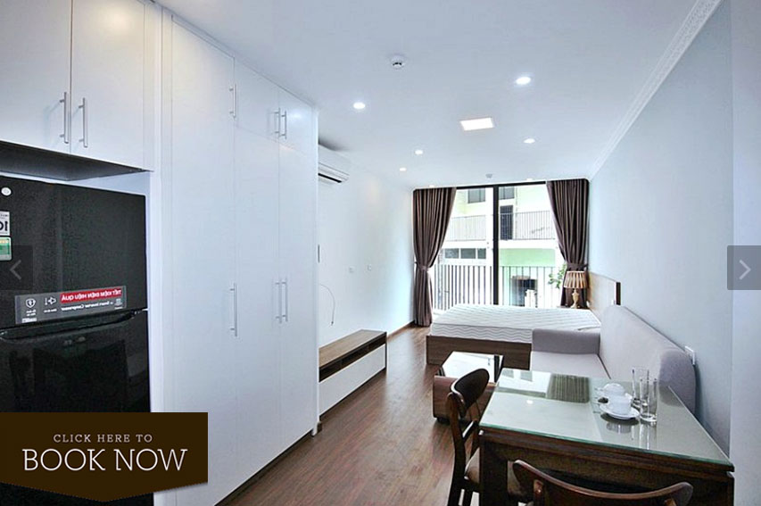 *Bright and Airy Studio Apartment for Lease in To Ngoc Van str, Tay Ho*
