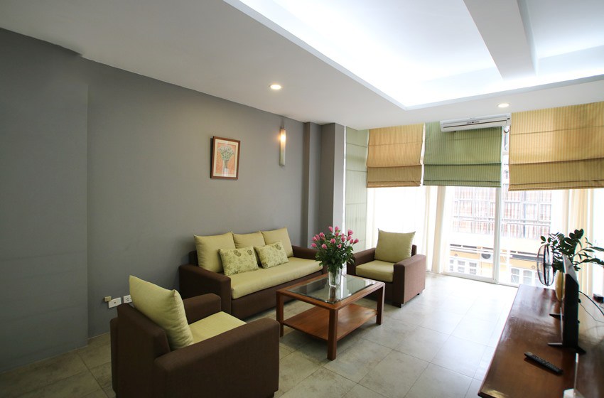 Bright & Good Size 2 BR Apartment Rental in Truc Bach Area, Ba Dinh