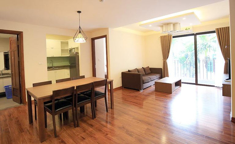 Bright & Modern Two bedroom apartment in To Ngoc Van street, Tay Ho for rent