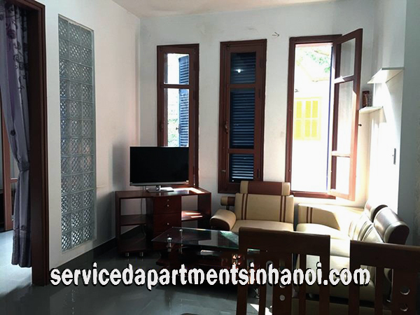 Bright One Bedroom Apartment for rent in Truc Bach Area, Ba Dinh
