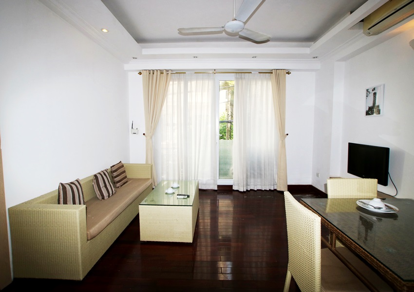 Bright One Bedroom Apartment Rental in To Ngoc Van Street, Tay Ho, Budget Price