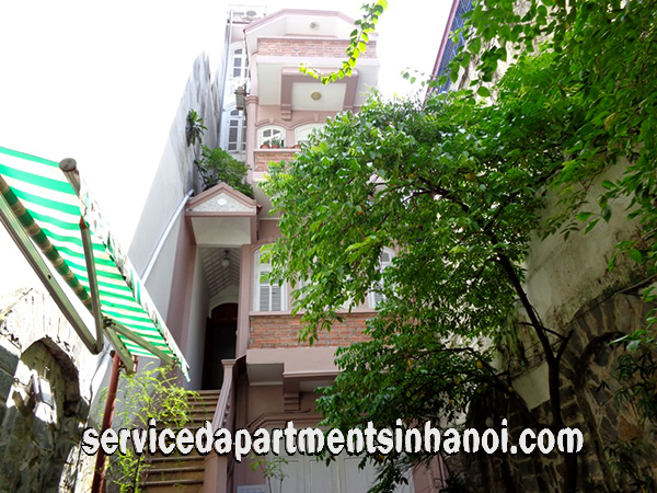Bright One Bedroom Apartment with Balcony Rental in Thuy Khue str, Ba Dinh