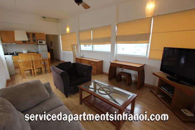 Bright One Bedroom Apartment With nice Balcony for rent in Trieu Viet Vuong Str, Hai Ba Trung