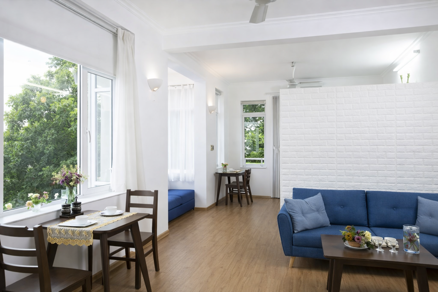 Bright Serviced  Apartment for rent in Truc Bach Area, Ba Dinh