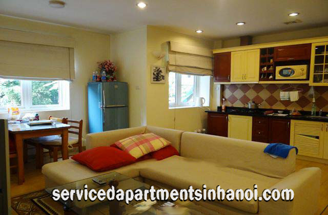 Bright Spacious One Bedroom Apartment for rent in Hai Ba Trung district