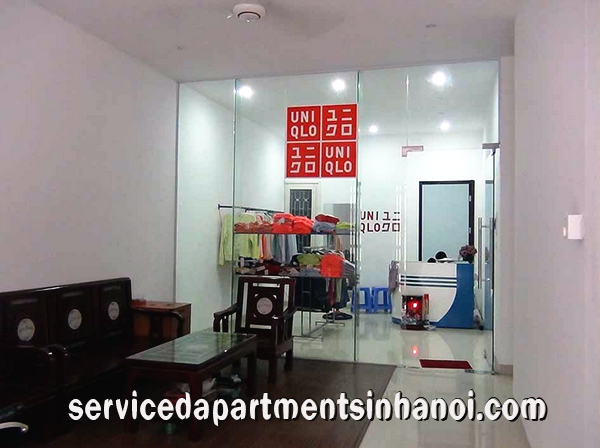 Bright Two bedroom Apartment Rental in Linh Lang st, Two bedrooms, Wooden Floor