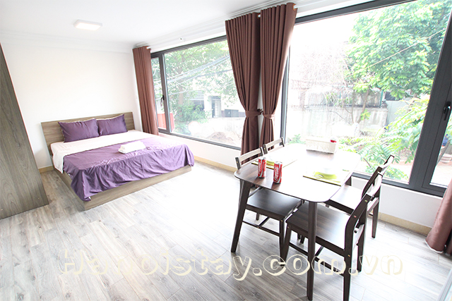 *Very Bright Apartment For rent in Tay Ho district, Hanoi, Cheap Price*