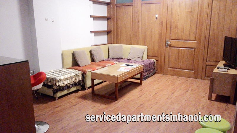 Cheap Modern One Bed Apartment Rental in Ba Dinh, Close to Hanoi Old Quarter