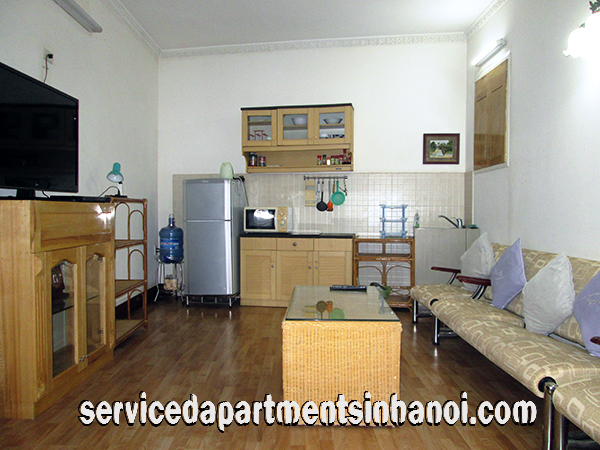 Cheap One Bedroom Apartment for rent in Hoan Kiem district, All fee included.