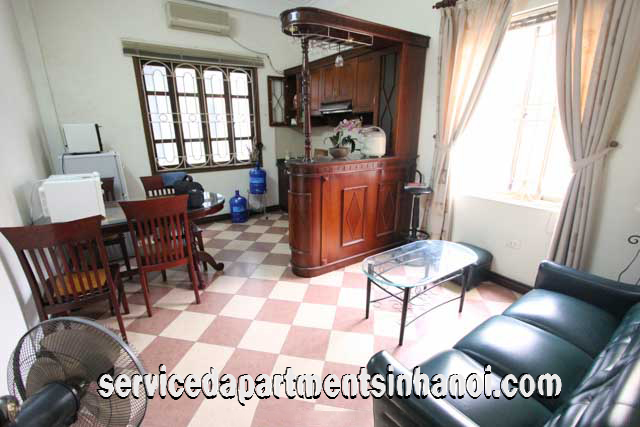 Cheap One Bedroom Apartment Rental in Tran Hung Dao street, Hoan Kiem