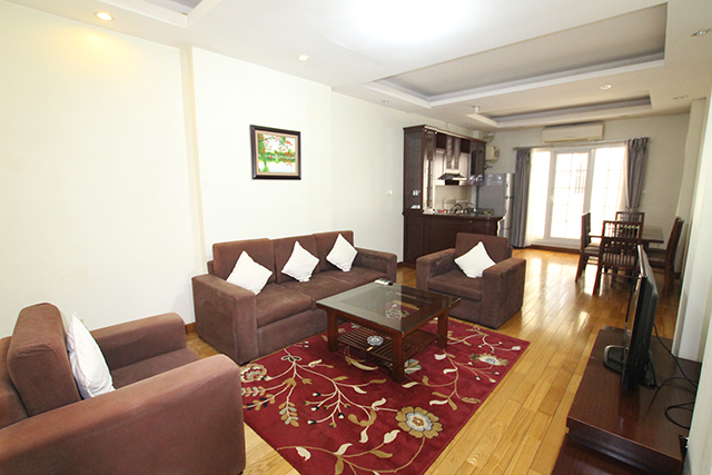 *Clean, Quiet, Convenient Two Bedroom Serviced Apartment For Rent in Hoan Kiem District*