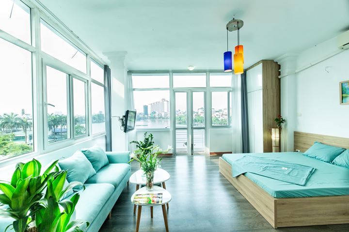 *Cozy and Lake View Serviced Apartment For rent in Truc Bach Area, Ba Dinh*
