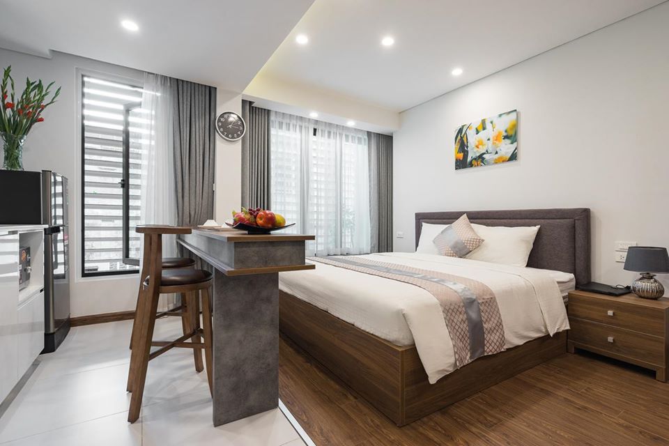 Cozy & Modern Apartment Rental in Tran Hung Dao str, Hoan Kiem