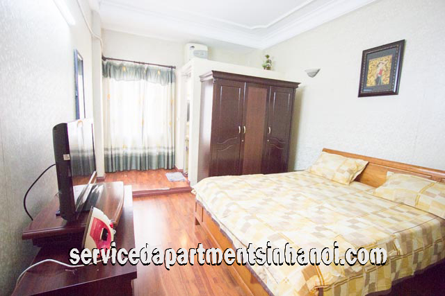 Cozy One Bedroom Apartment for rent in Tran Hung Dao Str, Hoan Kiem